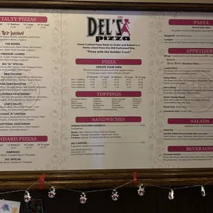 Menu as of 12/28/2024