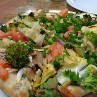 Love the veggie pizza!