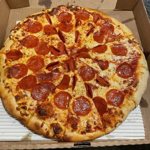 Pepperoni pizza