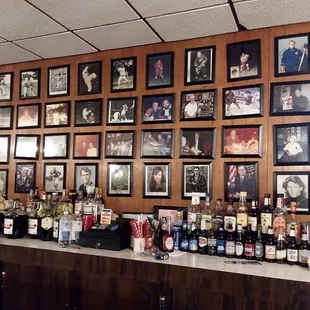 Ask about The &quot;Famous Wall&quot; behind the  bar...