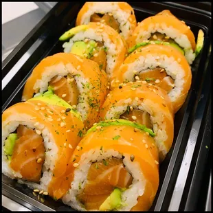 Double Salmon Roll