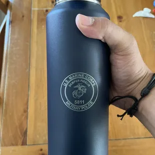 Awesome work! High quality stuff! This place is the best in its league. This thermos is one of a kind now, thanks to Justin.