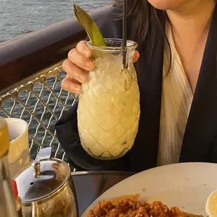 One of their signature cocktails - the 'chi chi'. It was so good I drove from Davis just to order this drink a second time.