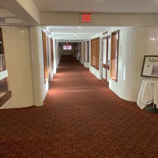 Hallway in the boat.