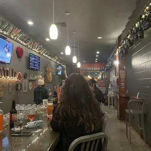 Inside view from front of brewery