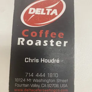 Address and phone number.