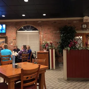 Front entrance from our table.