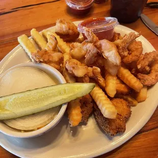 Fried shrimp