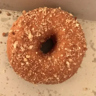CRUMB DONUT. Just one because I ate the rest :(