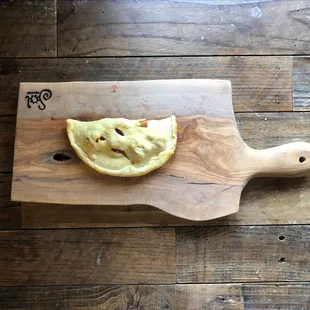 Brie, Caramelized Onion and Apricot Hand Pie