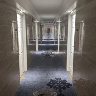 Long creepy hallways that remind me of the shinning