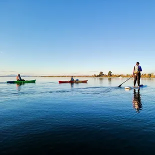 Fall and winter offer the best paddling conditions and wildlife viewing opportunities.