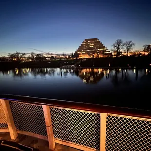 Deck outside our room.