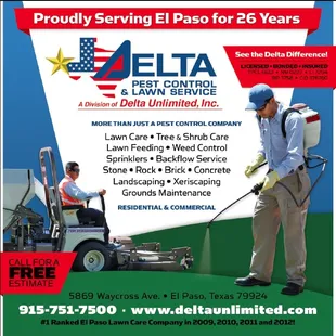 a man using a lawn mower