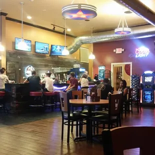 Our popular Lounge with daily entertainment of bands, trivia night, karaoke night, country line dancing, painting...and much more.