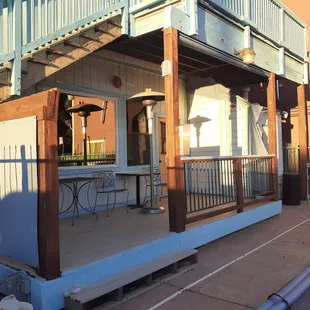 patio area