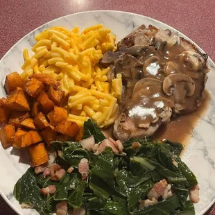 a plate of food