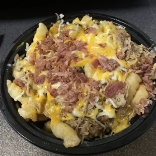 Smothered Pulled Pork Fries