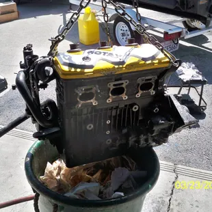the beginning of what we have to do when the clutch washers or the supercharger fail beacuse of lack of service
