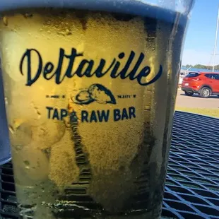 a pint of beer