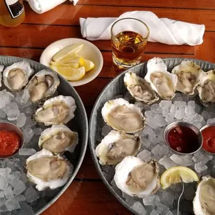 Sweet and salty oysters