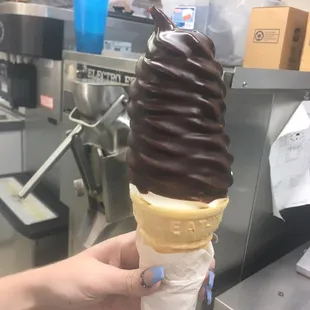 Vanilla dipped