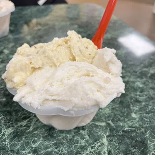 Pistachio and cannoli