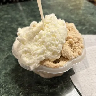 Coconut and tiramisu