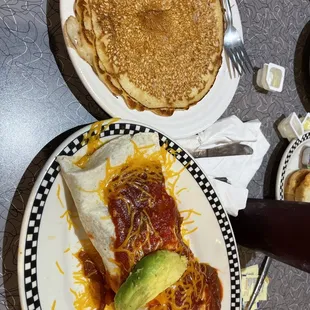 The MOAB (Mother of All Burrito's) Breakfast