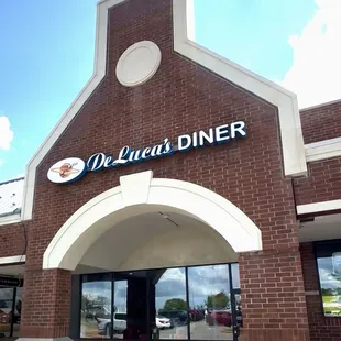 Front entrance to restaurant