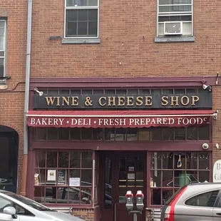 a wine and cheese shop