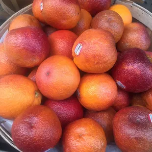 Beautiful blood oranges