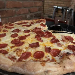Pepperoni Pizza with Extra Cheese