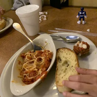 Spaghetti and Meatballs