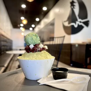 Matcha bingsoo