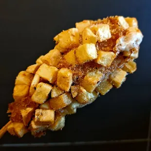 Potato Half &amp; Half Korean corn dog