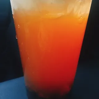 Passion Fruit, Orange and Grapefruit Iced Tea