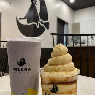 Taro Blended with Pudding