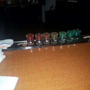 Rainbow shots!