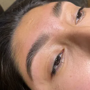 Eyebrow wax