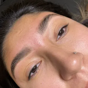 Eyebrow wax