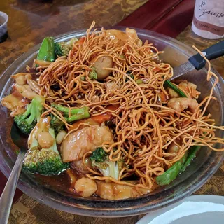 Chicken Pan Fried Noodle