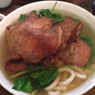 Pork Chop Noodle Soup
