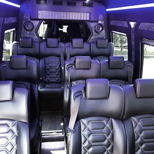 Executive seating Mercedes Sprinter up to 14 passengers