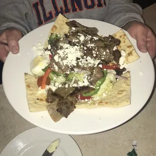 Gyro salad