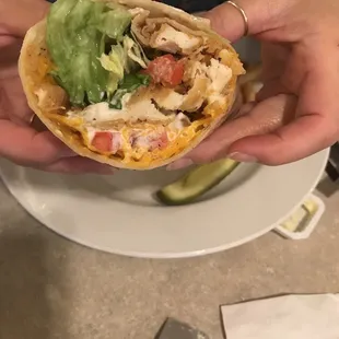 Chicken wrap