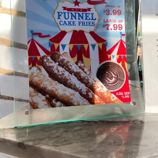 Funnel cake fries