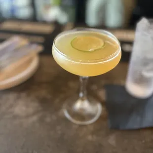 Shaken pineapple daquiri