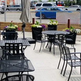 Outdoor seating