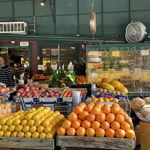 a fruit stand